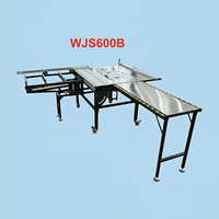 Scie à table Wanjia WJ600B, machine de découpe de bois robuste, certifiée CE, pour les fabricants de meubles et les acheteurs B2B.