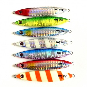 Leurre métallique de haute qualité, jigs à lancer lent, leurres à grincement 30g-90g pour la pêche au <span class=keywords><strong>brochet</strong></span>, au bar, au marlin, au <span class=keywords><strong>brochet</strong></span>, à la perche et au snapper - Product Image 1
