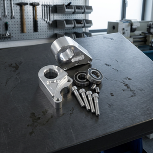 อะไหล่สกู๊ตเตอร์รุ่นใหม่ 8.1 ชุดรองรับเครื่องยนต์แบบ Crankcase พร้อมฐานเพลาขนาดกลาง สำหรับ Minarelli Malossi C-One - Product Image 3