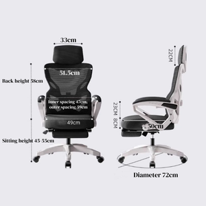 เก้าอี้เล่นเกมที่<span class=keywords><strong>3D</strong></span> ที่พักแขนดีไซน์ตามหลักสรีรศาสตร์คุณลักษณะปรับเอนทำจากโฟมรักษาความเย็นสำหรับใช้ในบ้านสนามกีฬาทัวร์นาเมนต์ - Product Image 6