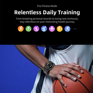 Reloj de Pulsera de Moda Smartwatch para Exteriores con Llamadas BT Redondo de Frecuencia Cardíaca Táctil Completo y Cargador Inalámbrico a Prueba de Agua Watch <span class=keywords><strong>7</strong></span> Max Smartwatch - Product Image 5