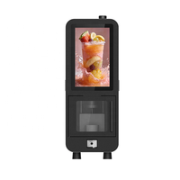 Máquina Expendedora de Smoothies Velloc para Alimentos y Bebidas, Uso Comercial en Centros Comerciales, Acero Inoxidable, Pantalla Táctil de 15.6 Pulgadas, Capacidad de 20-150 Unidades