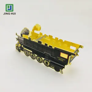 Custom Etched Metal Crafts Metal Train Hanging Ornament 3D Metal Puzzle Model