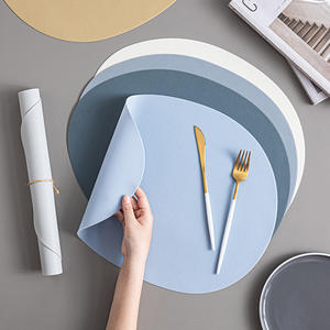 Best-Selling Silicone Table Mat Silicone <b>Placemat</b> Non-Slip Waterproof Heat-Resistant Soft Silicone Table Pad - Product Image 3