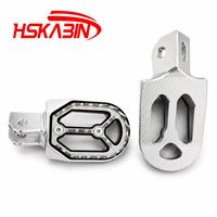 Repose-pieds en aluminium CNC avec logo personnalisé, surface dentée agressive pour moto électrique Yozma