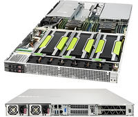 Estaciones de Trabajo Super SQL Enterprise, Servidor 1029GQ-TRT 1U Rack, Chasis de Gabinete de Almacenamiento de Alto Rendimiento con IA, Doble Procesador, en Stock