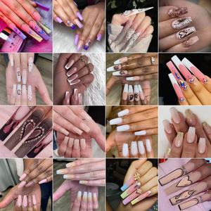 Vente en Gros Poudre Acrylique pour Ongles 5 en 1 en Vrac Rose Couvrant <span class=keywords><strong>Nude</strong></span> Beurre Transparent Cristal - Product Image 4