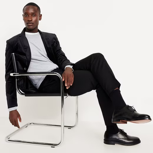 Service OEM Veste de costume pour homme en velours 100% coton à simple boutonnage, style britannique, col cranté, anti-froissement, personnalisable - Product Image 4