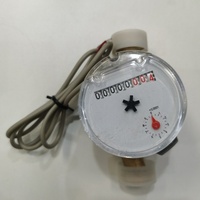 Medidor de agua de chorro único de cuerpo de latón para suministro de agua municipal Medidor de agua duradero a prueba de heladas para instalación de clima frío