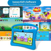 Tablette éducative pour enfants K7 Pro B personnalisée OEM, Wifi, processeur quadricœur, carte SIM, Android, 4 Go de RAM + 32 Go de ROM