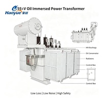 Transformateur de puissance triphasé immergé dans l'huile haute fréquence 35 kV/1000 kVA, directement de l'usine, OEM ODM