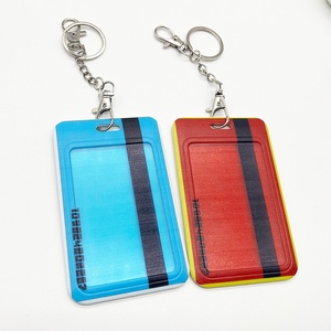 Anime Hunter X Hunter carte de licence porte-clés <span class=keywords><strong>Hisoka</strong></span> Kurapika Killua Zoldyck PVC porte-clés pendentif <span class=keywords><strong>Cosplay</strong></span> accessoire cadeaux - Product Image 5