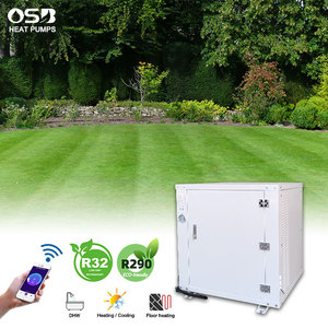 Pompe à chaleur géothermique compatible avec les systèmes photovoltaïques solaires, utilisation extérieure, pompe à chaleur à source d'eau, 10 kW - Product Image 1