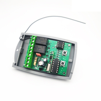 Récepteur à code ouvert 9-24V AC/DC, 2 canaux, 433 MHz, code roulant