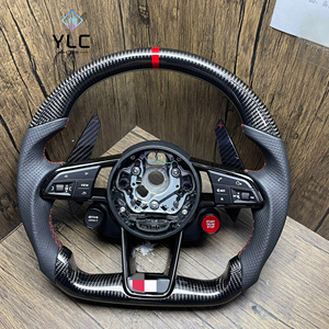 Modification et amélioration du volant en fibre de carbone pour <span class=keywords><strong>Audi</strong></span> A1 <span class=keywords><strong>A3</strong></span> A4L A5 A6L A7 <span class=keywords><strong>Q2</strong></span> Q3 Q5 Q7 - Product Image 1
