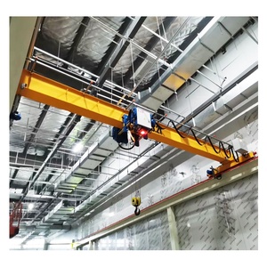 Puente Eléctrico de viga única de estilo europeo, grúa de viaje de 5 toneladas y 6,3 toneladas, materiales de construcción, precio - Product Image 1