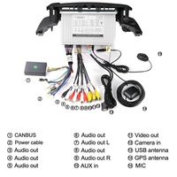 Reproductor Multimedia Vertical de 64 G con Pantalla, GPS, Radio, Grabadora de Audio para Toyota RAV 4 2003-2009 2010 2011 2012, Unidad Principal ANDROID