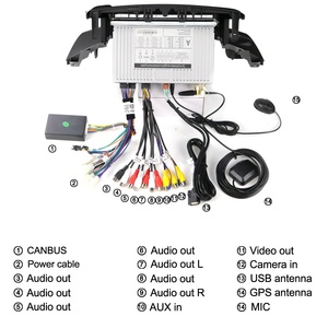 Reproductor Multimedia Vertical de 64 G con Pantalla, GPS, Radio, Grabadora de Audio para Toyota <span class=keywords><strong>RAV</strong></span> <span class=keywords><strong>4</strong></span> 2003-2009 2010 2011 2012, Unidad Principal ANDROID - Product Image 5