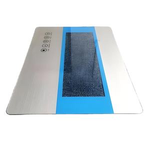 High Transmittance <b>Scratch</b> Resistant Custom Ceramic Frit Silk Screen Printed Tempered Float Glass Panel Sheet - Product Image 3