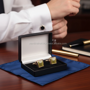 EXVE CF0002 Green Cufflink Manschettenknopf <b>Bouton</b> De Manchette Gemelo - Product Image 3