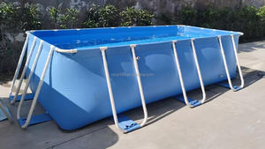 <span class=keywords><strong>Piscine</strong></span> hors sol Cadre métallique en <span class=keywords><strong>acier</strong></span> Piscines <span class=keywords><strong>avec</strong></span> <span class=keywords><strong>escalier</strong></span> pour enfants adultes extérieur en plastique dans <span class=keywords><strong>piscine</strong></span> parc aquatique - Product Image 4