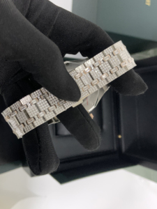 Montre mécanique automatique de luxe en gros d'usine, montre de précision en acier 904L avec saphir et diamants - Product Image 4