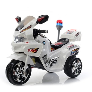 Classically Ride on Toy Motorcycle Toys Kids Electric With Music Light <strong>Police</strong> <strong>Bike</strong> - Product Image 1