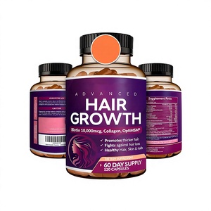 Cápsulas <span class=keywords><strong>de</strong></span> Biotina, Vitaminas para Cabello, Piel y Uñas, Salud y Bienestar, Suplemento Dietético, Energía, Refuerzo Inmunológico, Prebióticos Herbales, Sueño - Product Image 1