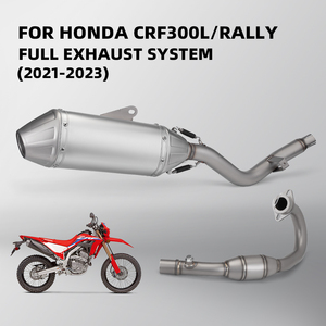 Sistema de Escape Completo Todoterreno para <span class=keywords><strong>Honda</strong></span> CRF300L / <span class=keywords><strong>Rally</strong></span> <span class=keywords><strong>CRF300</strong></span> 2021-2023 S H3SO10 - Product Image 4