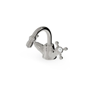 Zucchetti Agorà moderno miscelatore Bidet finitura acciaio inox e ottone per uso bagno - Product Image 2