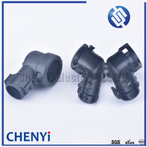 5 Pcs 965783-1 CORRUGATED TUBE <strong>CAP</strong> 90 DEG Diameter Sheath for Auto Plug Connector 965786-1 967650-1 - Product Image 5