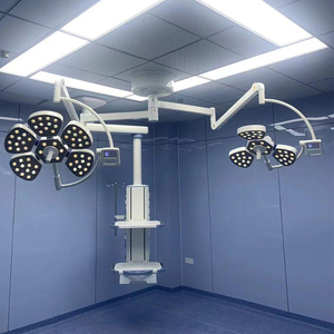 MN-LED5 + 3 Bền LED Hoạt Động Chiếu Sáng Thú Y Thiết Bị Đầu Đôi Shadowless LED Phẫu Thuật Ánh Sáng - Product Image 2