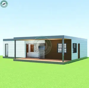 Design compacto 3 quartos casa ao ar livre casa bem isolado casa estacionamento