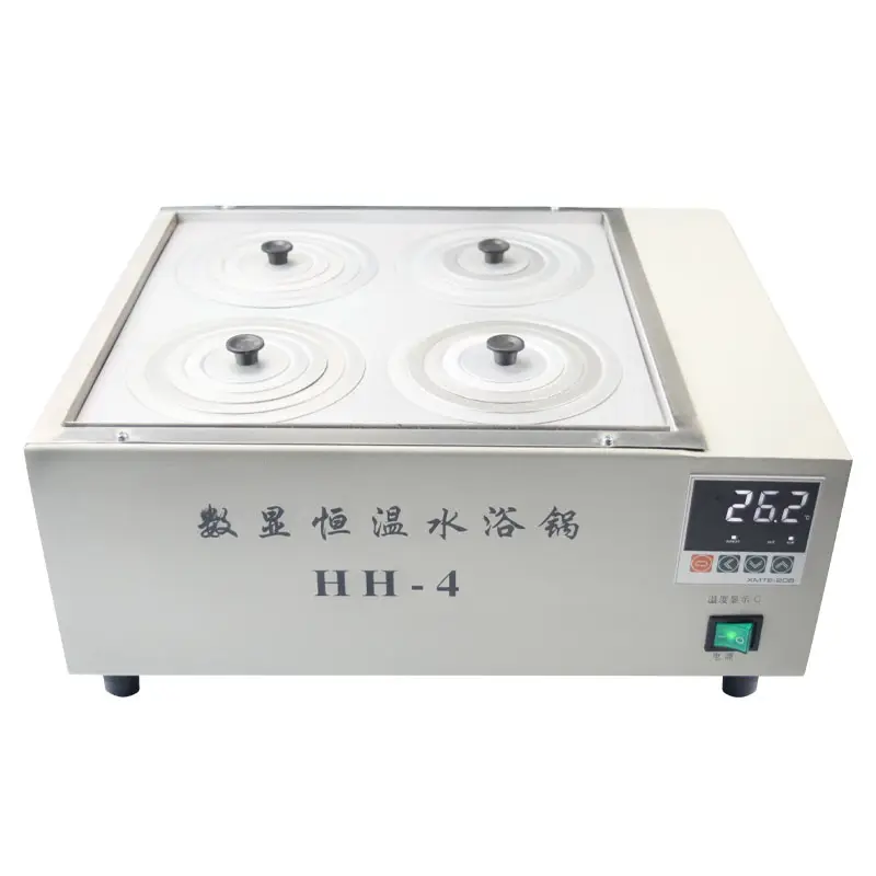 Chinese constant temperature water bath for semen conserve The cheapest Laboratory 4 Holes Digital Thermostatic Water Bath