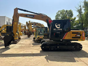 Chine : Vente d'équipements de construction moyens d'occasion, excavatrices Sany Sy215c, Sy135c, Sy75, 13,5 tonnes, composants principaux du moteur, de la boîte de vitesses et des engrenages - Product Image 2