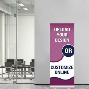 Banner Enrollable Premium con Impresión Gráfica Personalizada, Ligero y Retráctil para Ferias Comerciales, Exposiciones y Exhibiciones - Product Image 1