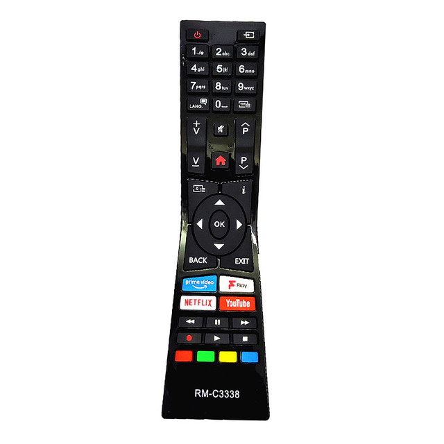 NEW RM-C3337 Replacement Remote Control Fit for JVC LED Smart HD TV Sub RM-C3331 RM-C3338 LT-32C695 LT-32C790