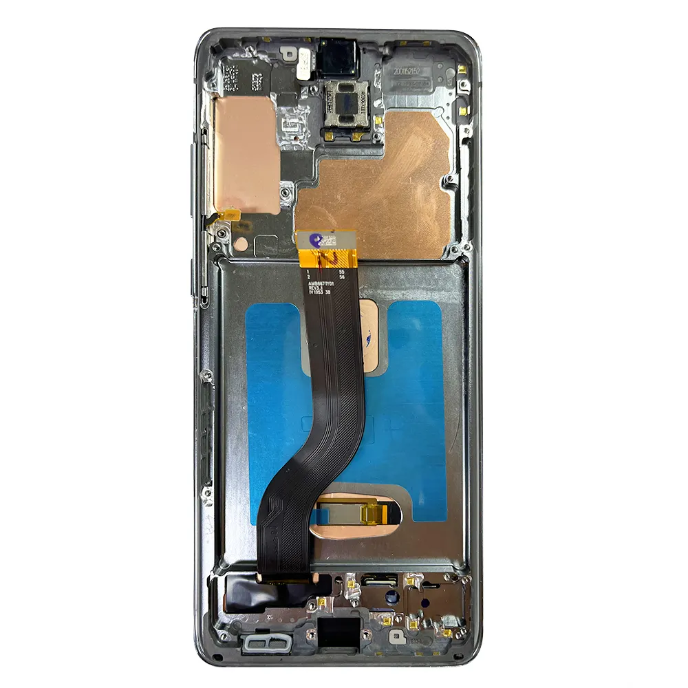 En kaliteli cep telefonu için 100% testi orijinal LCD dokunmatik Samsung S20 artı serisi yedek parça ekran samsung lcd için