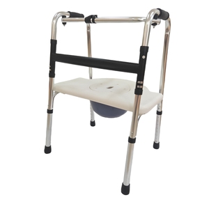 Deambulatore sanitario in alluminio/rollatore deambulatore pieghevole regolabile in altezza - Product Image 5