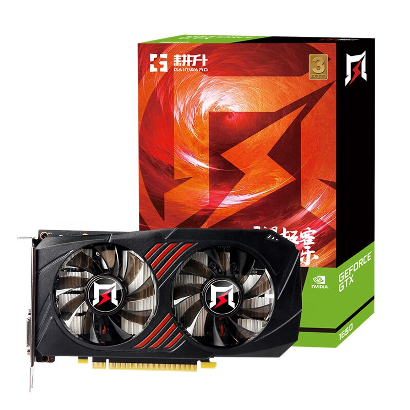 GAINWARD GTX 1650 4GB グラフィックボード GAINWARD Video Card NVIDIA GeForce GTX 1650 D6 Ghost PCI-Exp