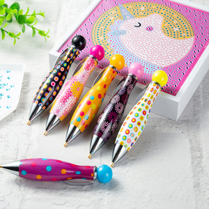 Outil de peinture au <span class=keywords><strong>diamant</strong></span> en forme de boule de bowling, stylo à pointe mignon, accessoires de <span class=keywords><strong>broderie</strong></span>, kits d'outils de peinture au <span class=keywords><strong>diamant</strong></span>, point de croix - Product Image 3