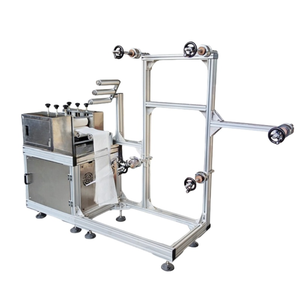 Machine automatique de fabrication de colle pour serviettes hygiéniques 2022, machine de découpe de produits d'hygiène avec PLC et composants de moteur ultrasoniques - Product Image 6