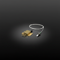 Module laser à fibre pulsée 1535 nm 1 kW, source LiDAR réglable en nanoseconde SMF-28e
