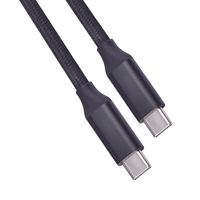 C3.1 Gen 2 100 Watt 10gbit Chargeur Mâle Usb-c Haute Qualité Usb Rapide Pd 18w 60w à Charge pour Ordinateur Portable Câble Type C 5a 100 w
