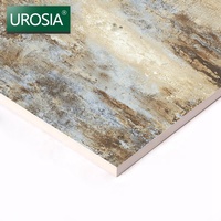 Vente chaude Carreaux de sol en porcelaine bleue émaillée portables de qualité professionnelle espagnole 600x600 Surface mate Bonne plancherité Carreaux de sol en céramique