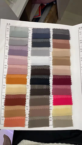 Bán Buôn 132 Màu Sắc Ngọc Trai Voan Hồi giáo Đồng Bằng Cao Cấp Georgette Headscarf Womens Bong Bóng Voan Khăn Choàng Hijab - Product Image 6