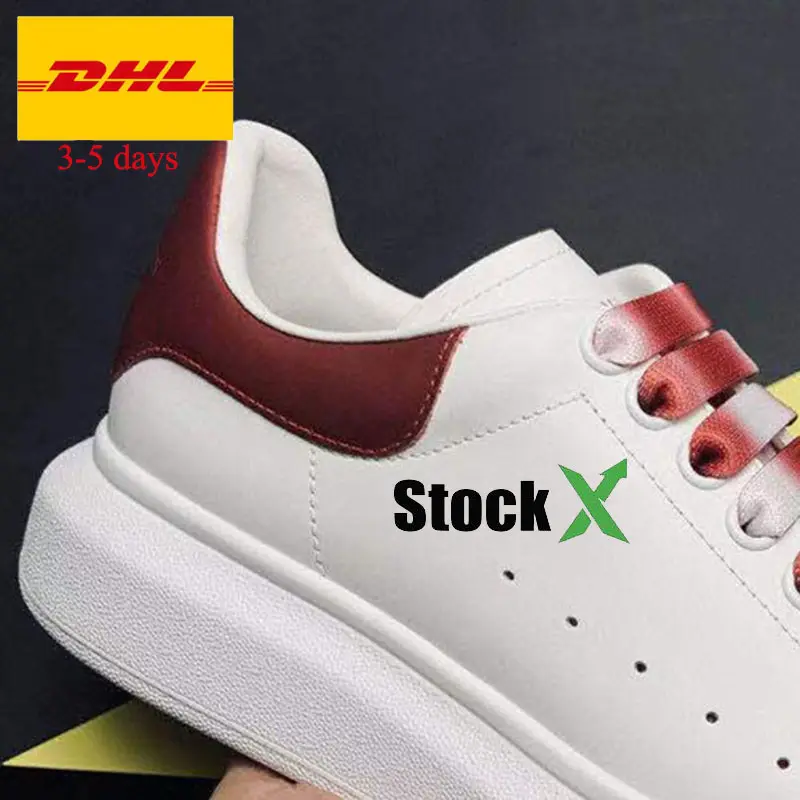 Top Quality Original Allexander Sneakers white shoes Fashion Rainbow Leather Putian Casual Sports Shoes with box