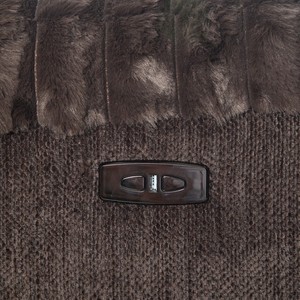 Ensemble de canapés inclinables électriques modernes en tissu avec causeuse et fauteuil individuel, port USB, revêtement élégant pour salon - Product Image 5