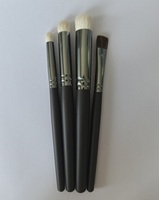 4 ensembles de pinceaux à aquarelle LONGJIANG les plus vendus avec manches en bois et poils en laine