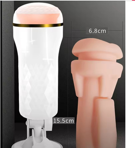 Sıcak silikon eller serbest erkek vajina <span class=keywords><strong>Vagina</strong></span> tor fincan eşek titreşimli erkekler için mastürbasyon oyuncaklar Masturbating elektrik - Product Image 2